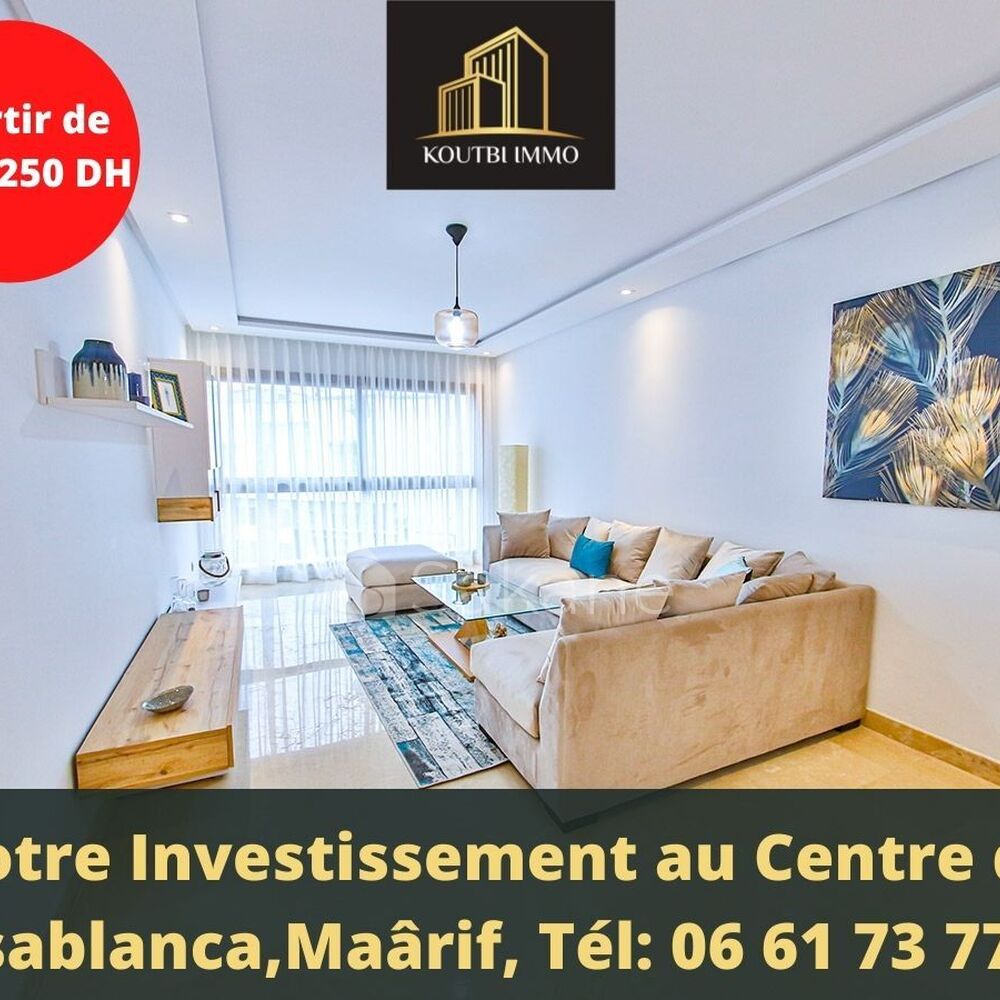 Investissement au centre de Casablanca, Maârif - 1