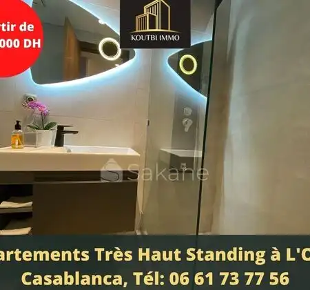 Appartement de 143m² Haut standing dans résidence à l'Oasis