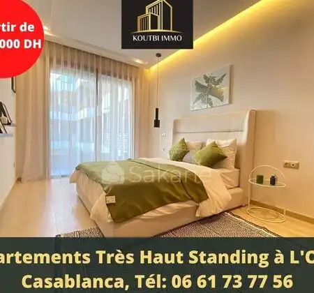 Appartement de 143m² Haut standing dans résidence à l'Oasis