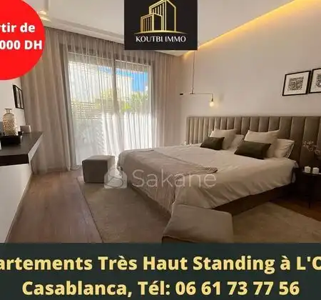 Appartement de 143m² Haut standing dans résidence à l'Oasis