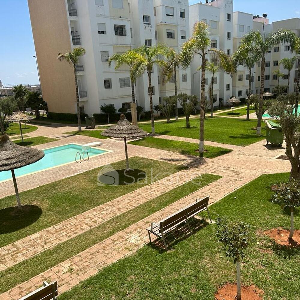 Appartement avec piscine moyen standing à Tamaris Dar Bouazza - 7/8