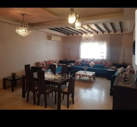 Appartement 103 m² traversant Est–Ouest à Jnane Oulfa