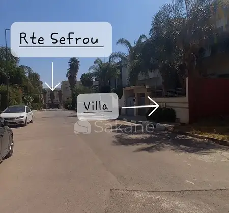 Villa à Al Mamounia Rte de Séfrou VN agdal FES