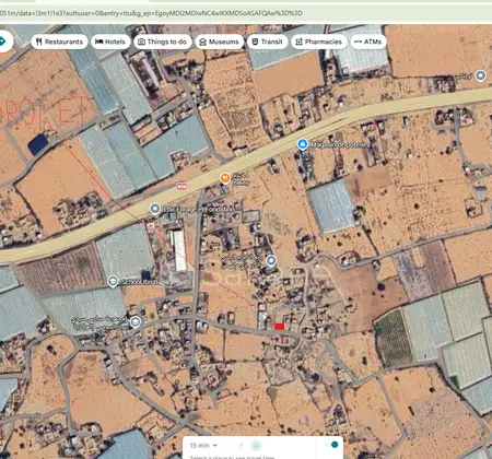 بقعة ارضية محفظة 360 متر مربع