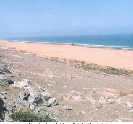Terrain titré d'exception en bord de mer Cap Beddouza pour Projet touristique